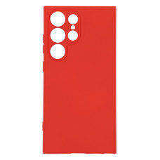 Силіконовий чохол для Samsung S24 Ultra червоний Fashion Color