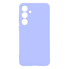 Силіконовий чохол для Samsung S24 Plus бузковий Fashion Color