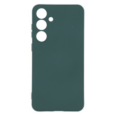Силіконовий чохол для Samsung S24 Plus зелений Fashion Color