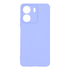 Силіконовий чохол для Xiaomi Redmi 13C бузковий Fashion Color