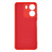 Силіконовий чохол для Xiaomi Redmi 13C червоний Fashion Color