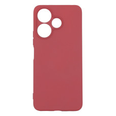 Силіконовий чохол для Xiaomi Redmi 13 бордовий Fashion Color