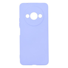 Силіконовий чохол для Xiaomi Redmi A3 бузковий Fashion Color