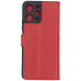 Чохол книжка для Xiaomi Redmi 12 червоний Bring Joy