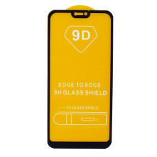 Захисне скло для Huawei P20 Lite чорний 9D Glass Shield