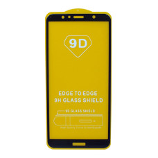 Захисне скло для Huawei Y6 (2018) чорний 9D Glass Shield