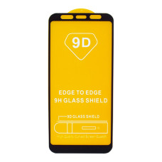 Захисне скло для Samsung J4 Plus/J6 Plus/A7 (J415/J615/A750) чорний 9D Glass Shield