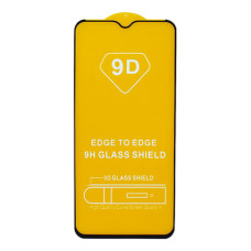 Захисне скло для Samsung A20S (A207) чорний 9D Glass Shield
