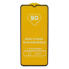 Захисне скло для Oppo A15/A15S/A17/A31/A57S чорний 9D Glass Shield
