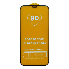 Захисне скло для iPhone 12/12 Pro чорний 9D Glass Shield
