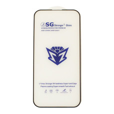 Захисне скло для iPhone 14 Pro чорний SG Stronger