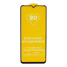 Захисне скло для Poco C40 чорний 9D Glass Shield
