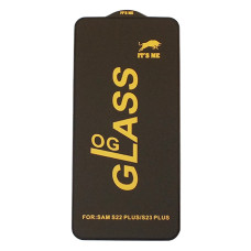 Захисне скло для Samsung S22 Plus/S23 Plus чорний OG It`s Me